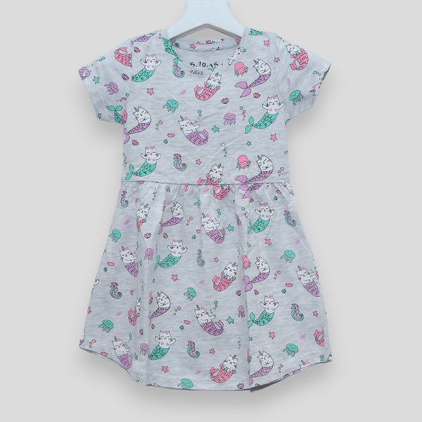 Mermaid Cat Frock - T-Shirt