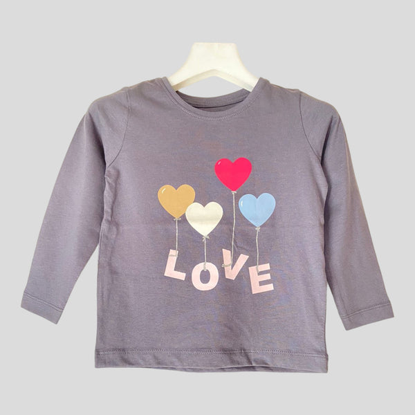 Love - Grey - T-shirts
