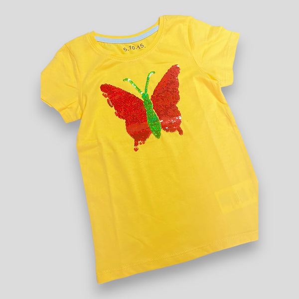 Butterfly - Yellow - T-Shirt