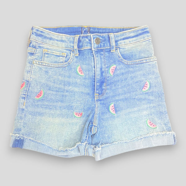 Watermelon Girls Denim Shorts