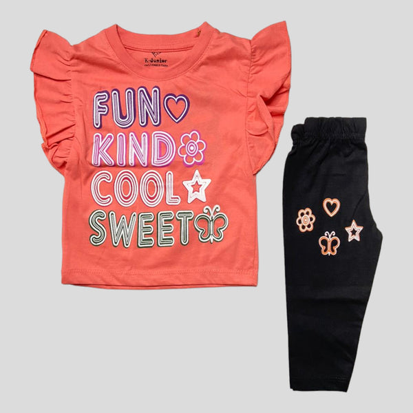 Fun Kind Cool Sweet - Pink - Frocks & Capri