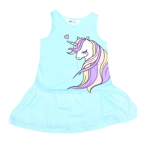 Unicorn - Blue - H&M Frock