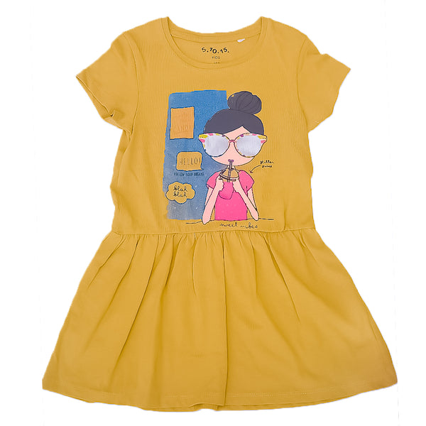 Ms. Candy Doll - Mustard - Summer Frock