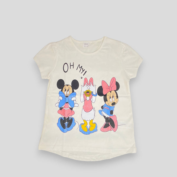 Mickey & Donald - White - T-Shirt