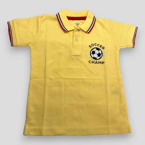 Soccer Champ - Yellow - T-Shirt