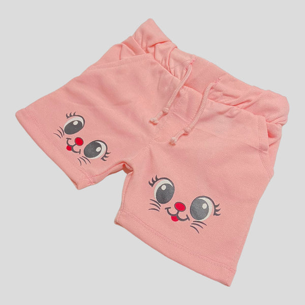 Cat Pink Shorts - k-Junior