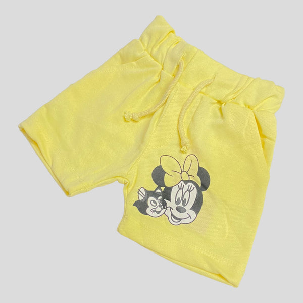 Mickey Yellow Shorts - k-Junior