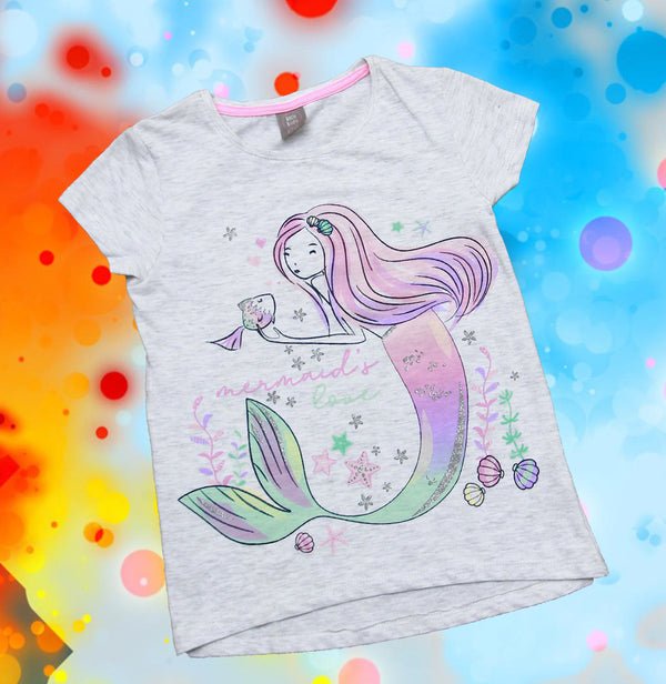 Mermaid's Love - Grey - T-Shirt