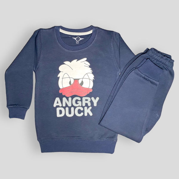 Angry Duck - 2 Pcs Navy Blue - Tracksuit