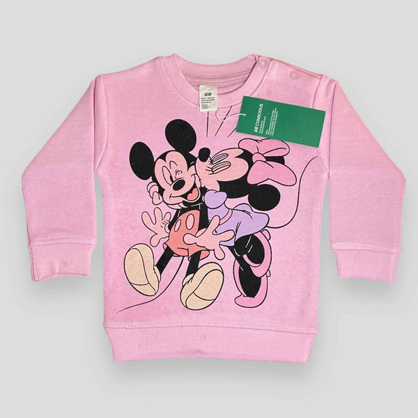 Mickey Mouse - Pink - Sweatshirt - MNG Kids