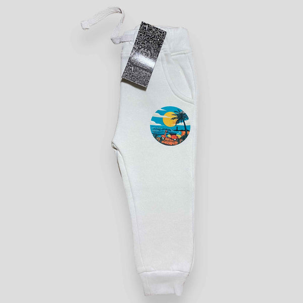 Sea View - White- Trouser - K-Juniors