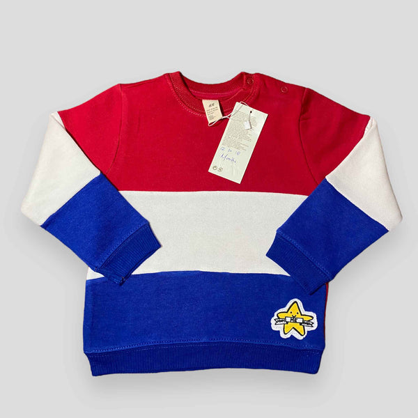 Star - Red & Blue - Sweatshirt - H.M