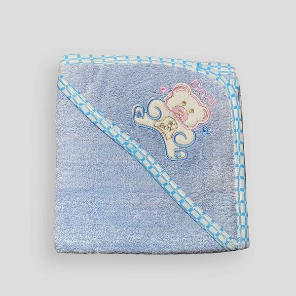 Bear - Blue - Towel Sheet