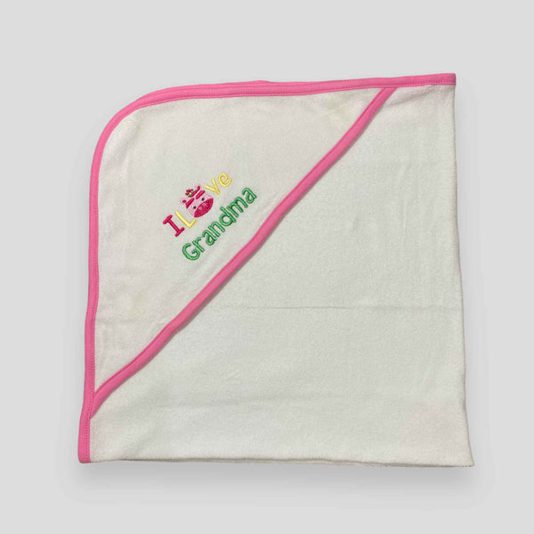 Towel Sheet - Pink & White - Pack of 3 Towel