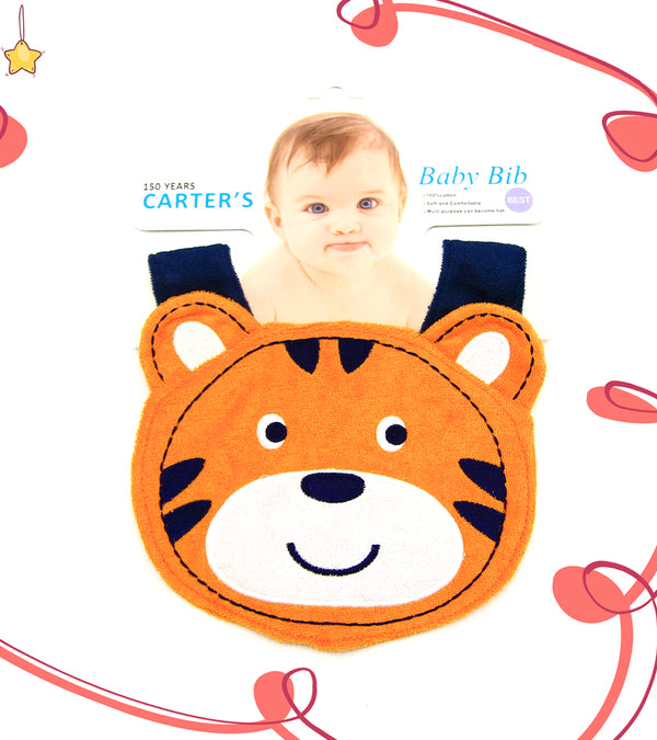 Orange Tiger - Baby Bib - Carter's