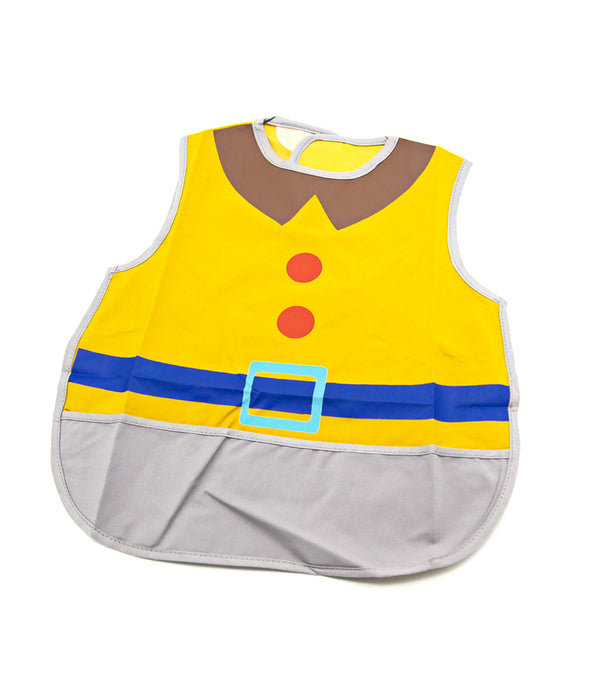 Yellow Apron Bib - Waterproof Apron Plastic