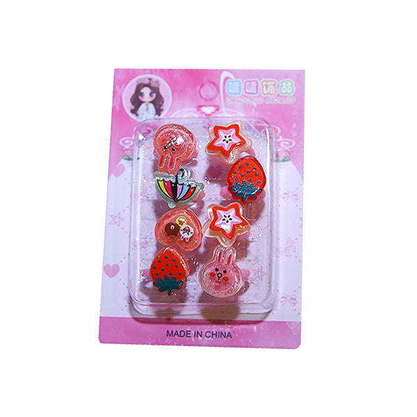 Miss Bunny Rings - Pack of 8