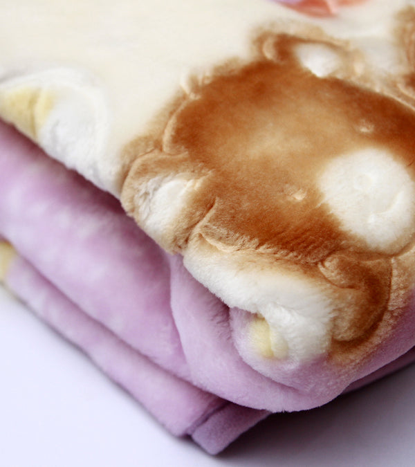 Bear and Giraffe - Blanket