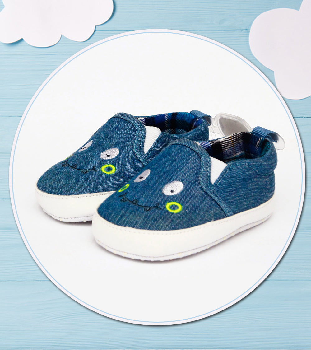 Green Cheeks & Blue Eyes - Booties – mamababyloves
