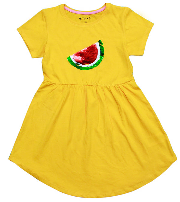 Water Melon - Yellow - Summer Frock