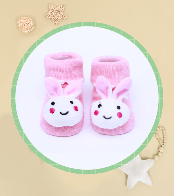 Rabbit & Frog - Booties - Aini Bear