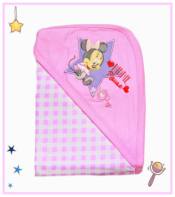 Mini Mouse - Baby Wrapping Sheet